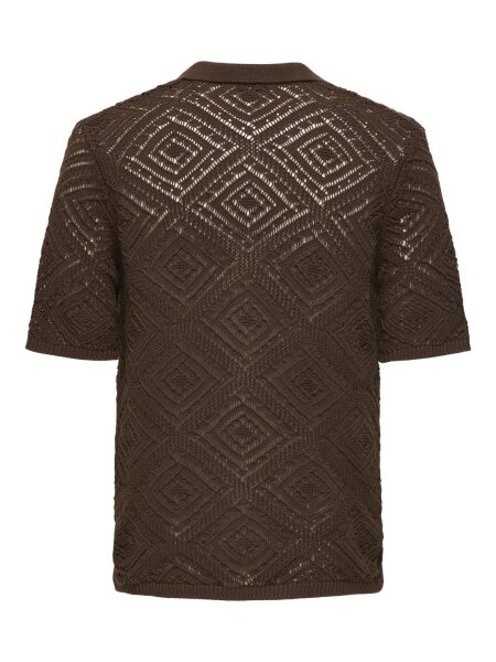 ONSKOLMAR LIFE REG 5 SS SHIRT KNIT