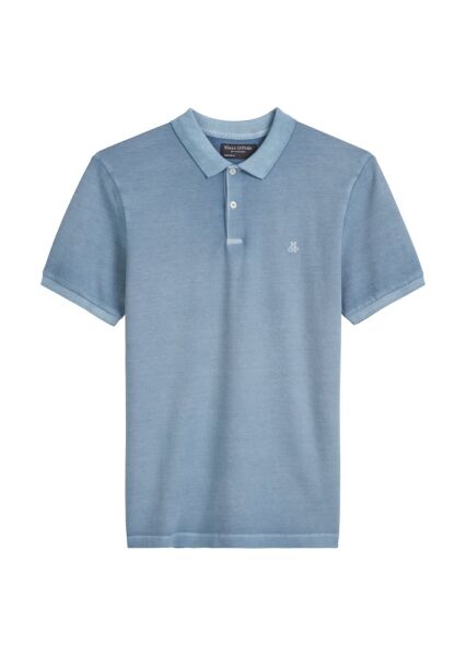 Poloshirt, short sleeve, rib collar