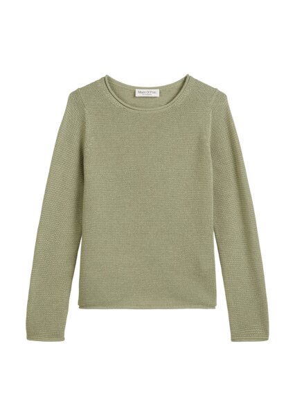 Pullover, longsleeve, boat neck