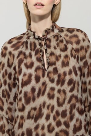 Kleid mit Animal-Print