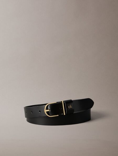 CK METAL LOOP ROUND BUCKLE 25MM