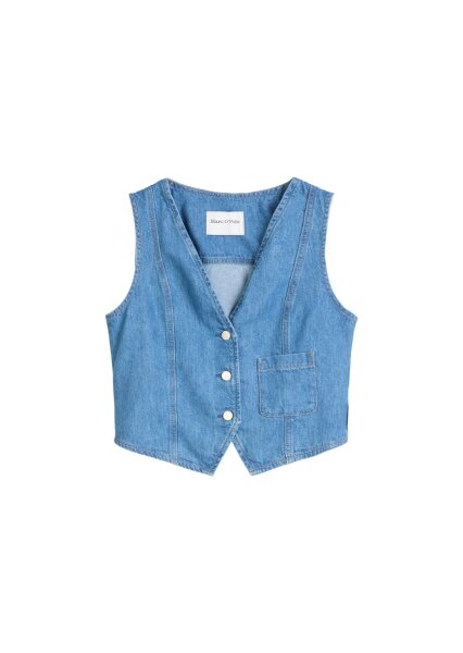 Denim Indoor Vests, Relaxed, Pocket
