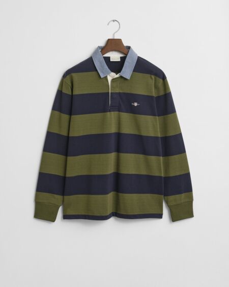 REG CHAMBRAY STRIPE HEAVY RUGGER