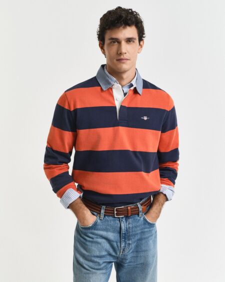 REG CHAMBRAY STRIPE HEAVY RUGGER