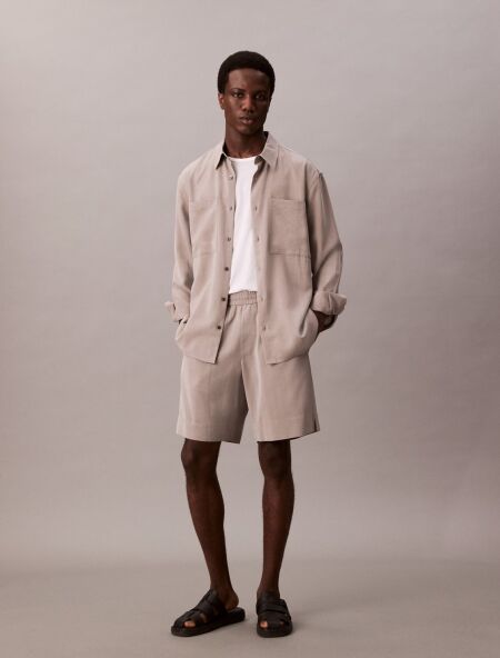 LS DRAPEY RELAXED SHIRT