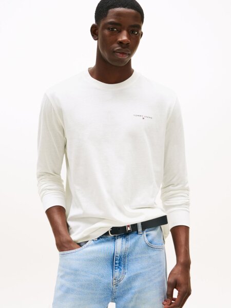 TJM SLIM CHEST LINEAR LS TEE EXT