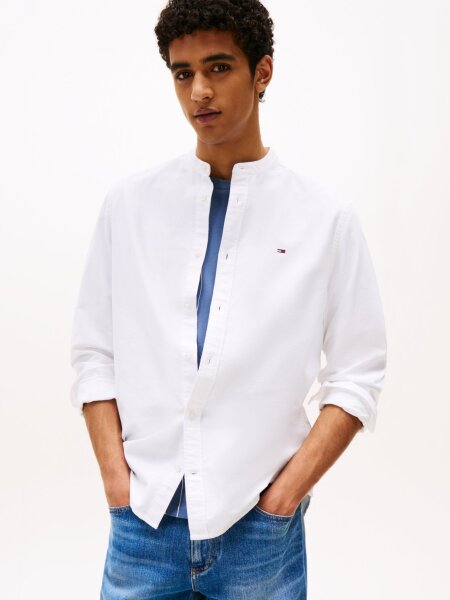 TJM ESSENTL REG BAND CLLR SHIRT