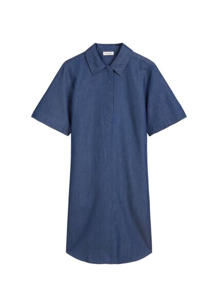 Dress, short length, shirt style, c