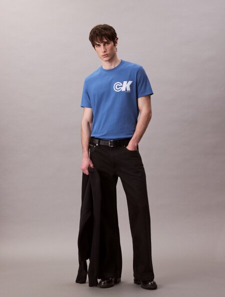 SS 20S CK SPORT LOGO GRAPHIC TEE