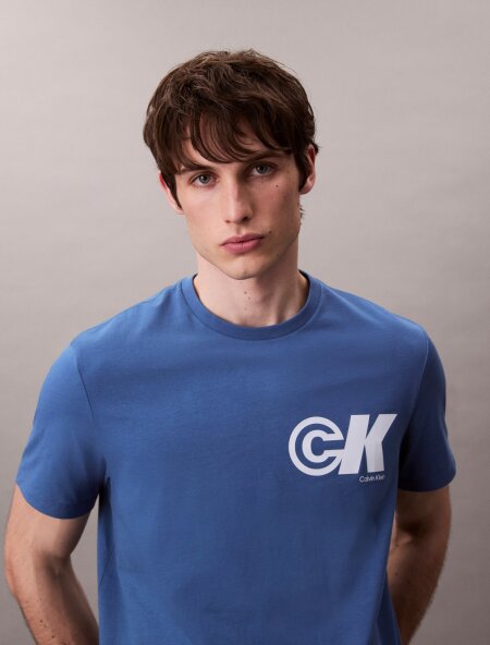 SS 20S CK SPORT LOGO GRAPHIC TEE
