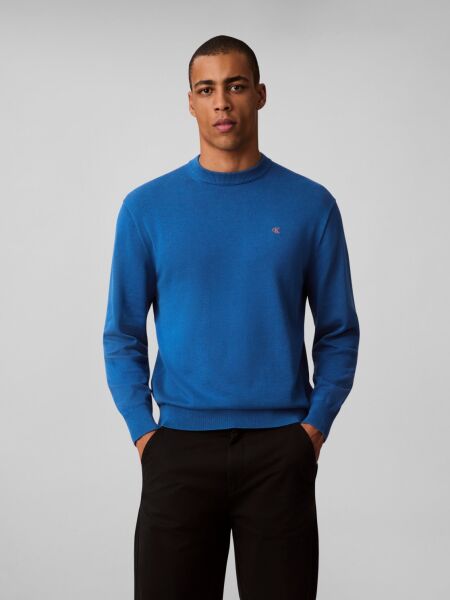 LS COTTON EASY FIT CREWNK SWEATE