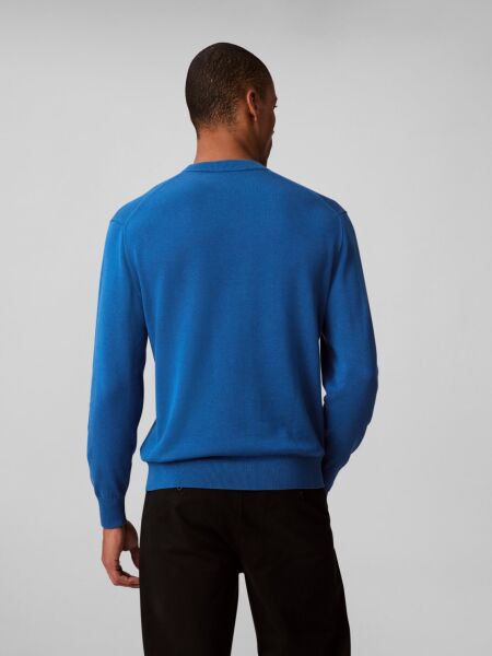 LS COTTON EASY FIT CREWNK SWEATE
