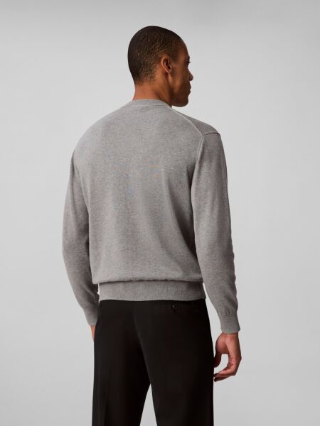 LS COTTON EASY FIT CREWNK SWEATE