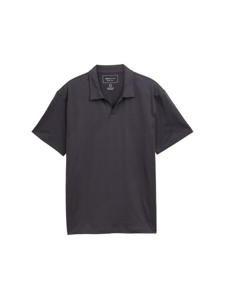 relaxed jersey polo