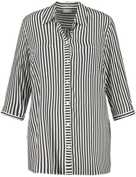 Bluse 3/4 Arm mit Streifenmuster