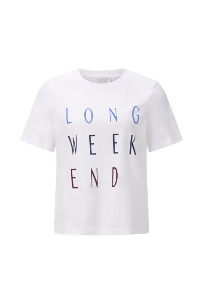 Elegant Fit T-Shirt Long Week End