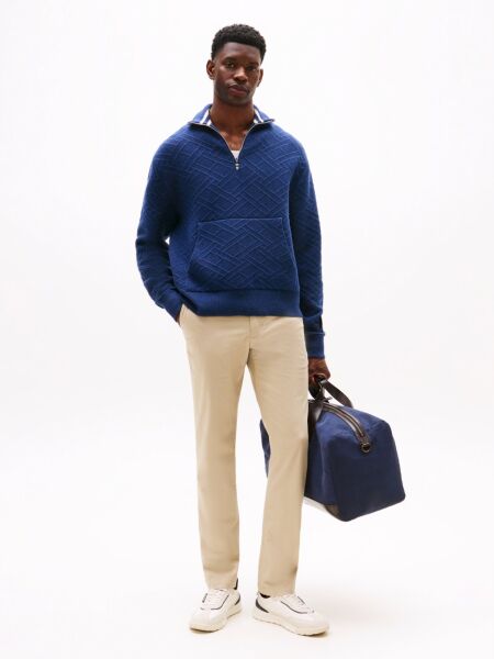 DENTON PRINTED STRUCTURE CHINO