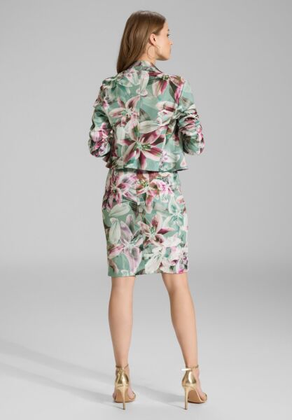 Bedruckter Scuba Blazer mit Wasserf
