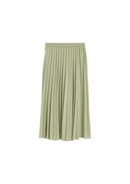 Skirt, plissee style, elastic waist
