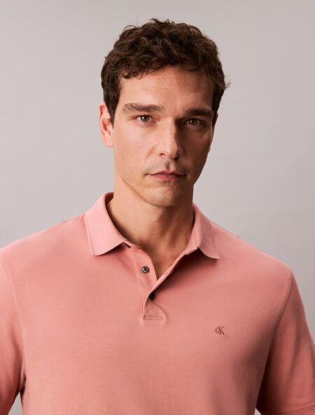 SS SUPIMA CHEST EMB POLO