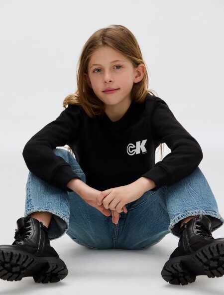 SEASONAL CK TERRY CREWNECK
