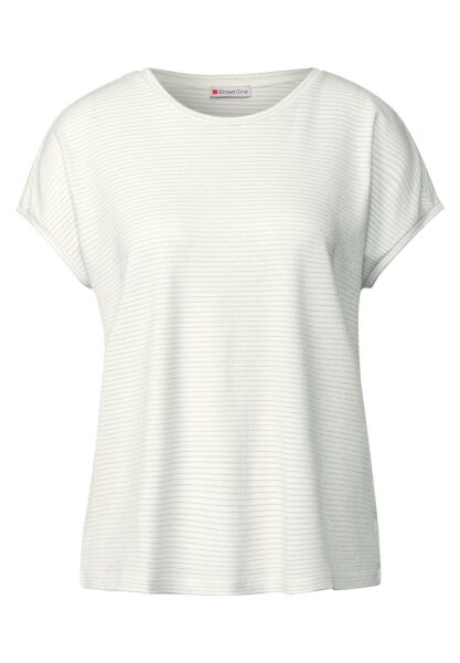 LTD QR shirt w.shiny strips