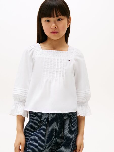 BRODERIE ANGLAISE BLOUSE