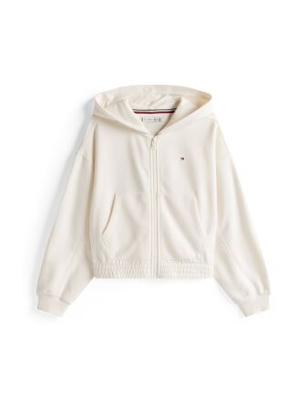 TOMMY PUFF PRINT ZIP THRU HOODIE
