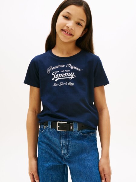 TOMMY SCRIPT TEE SS