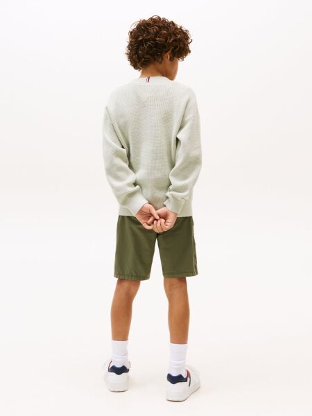 COTTON TEXTURE SWEATER