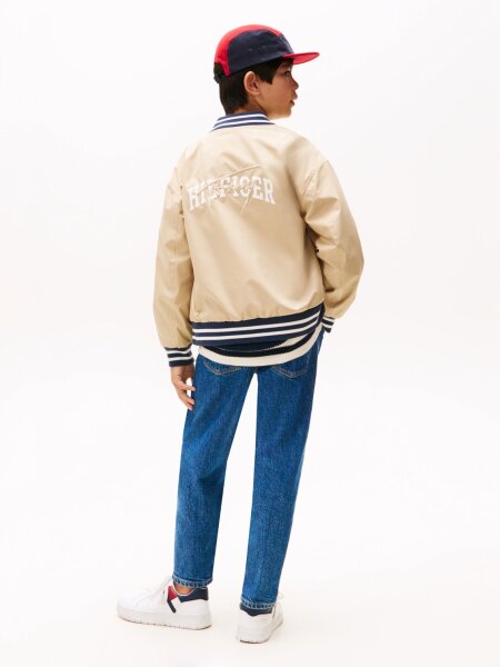 REVERSIBLE BOMBER JACKET