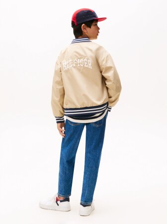 REVERSIBLE BOMBER JACKET
