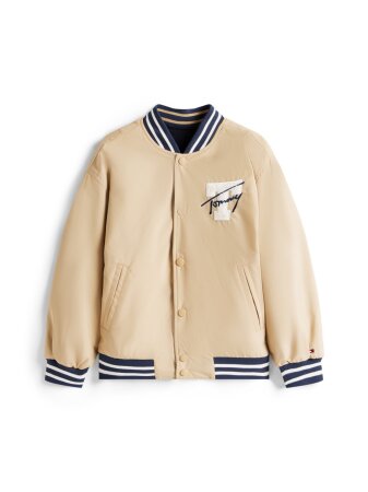 REVERSIBLE BOMBER JACKET