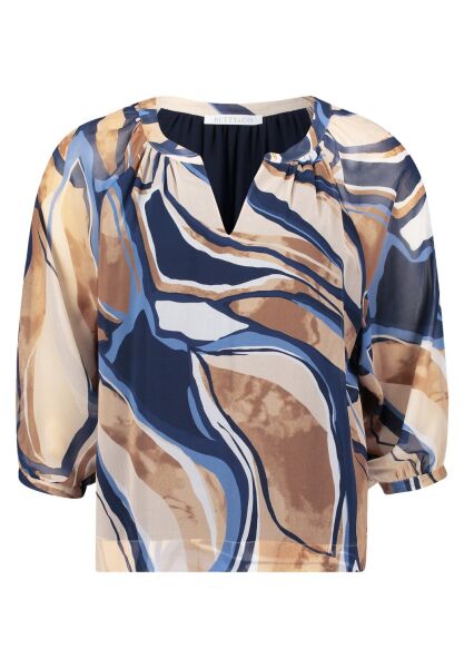 Bluse Kurz 3/4 Arm