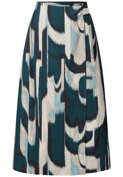 Viscose Wrap Skirt_print