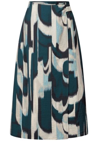 Viscose Wrap Skirt_print