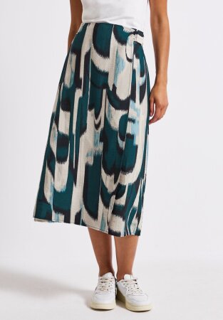 Viscose Wrap Skirt_print