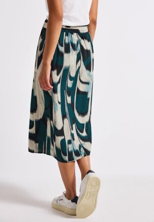 Viscose Wrap Skirt_print