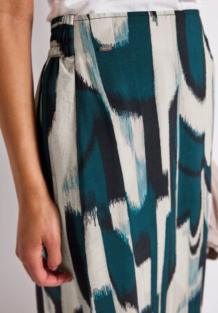 Viscose Wrap Skirt_print
