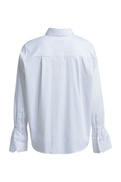 SHIRT BLOUSE W/ ELASTIC GATHERING A