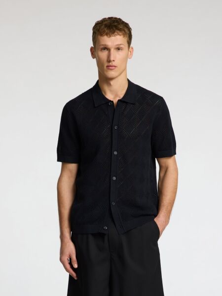 SLHARCO SS KNIT STRUCTURE POLO CARD
