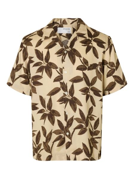SLHREGNOA MIX SHIRT SS RESORT