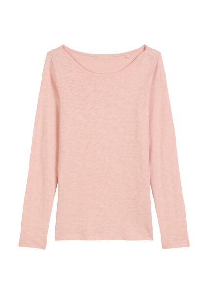 T-shirt, long sleeve, boat neck