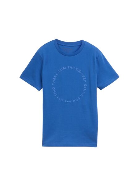 fitted printed t-shirt