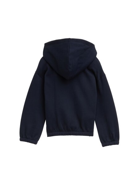 embroidered sweat jacket