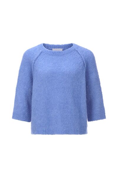 Bouclé Crew Short Sleeved