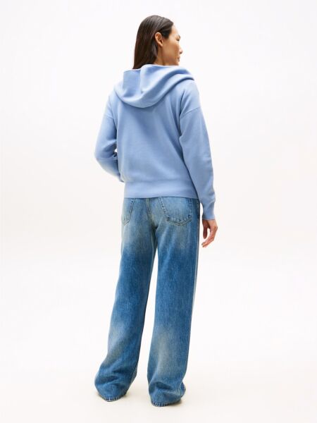 CO JERSEY STITCH ZIP HOOD CARDI
