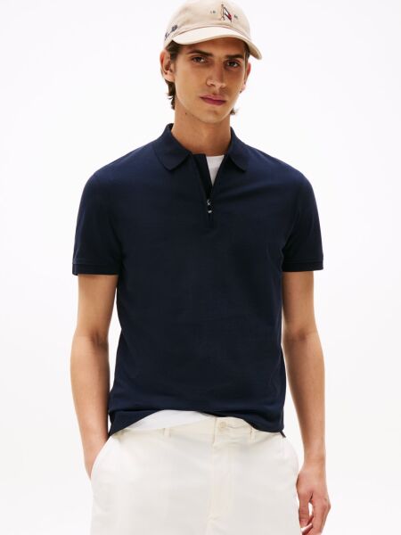 DC PERFORMANCE ZIP POLO