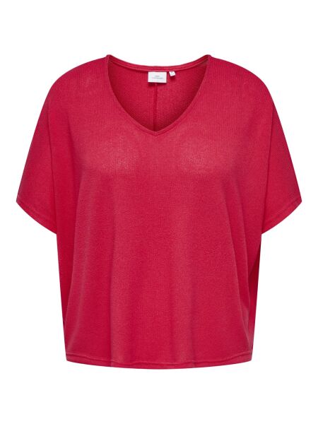 CARTAMMI 3/4 V-NECK BATWING BLOUSE