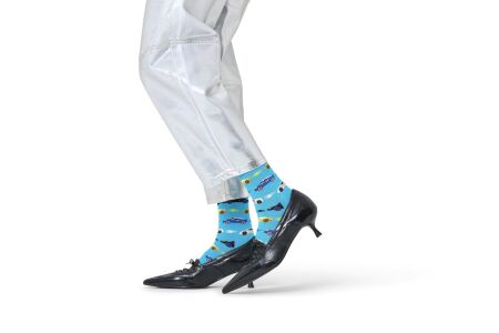 Car Stripe Sock